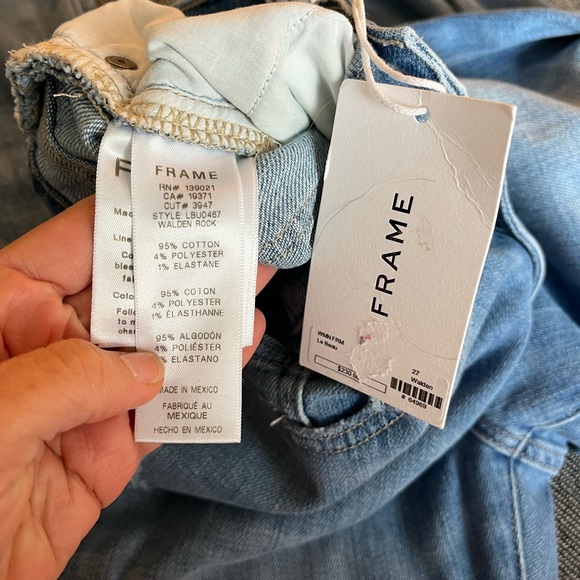 NWT Frame Le Beau jean in Maidenrock - Picture 5 of 7